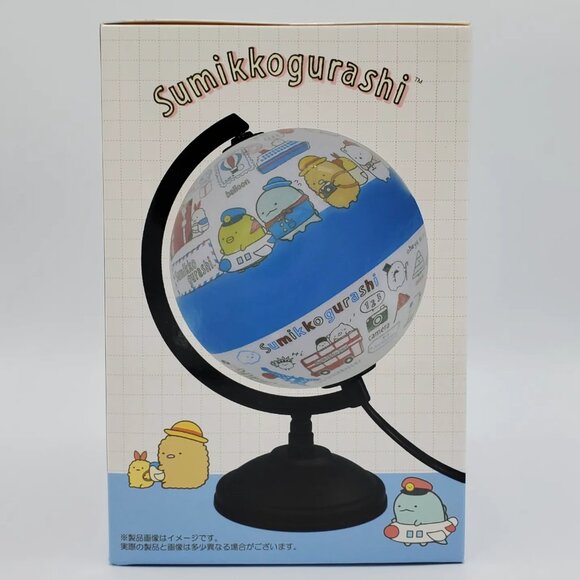 Sumikkogurashi Travel Feel Celestial Globe Light (White) - Picture 2 of 4